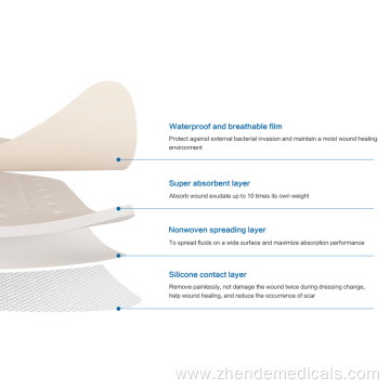 Non-woven Silicone Post-Op Dressing